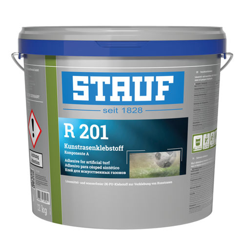 Kleber auf Polyurethan-Basis - R 201 - Stauf Klebstoffwerk GmbH - Innenbereich / Außen / für Rasen