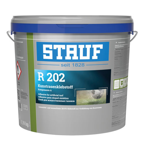 Kleber auf Polyurethan-Basis - R 202 - Stauf Klebstoffwerk GmbH - Innenbereich / Außen / für Rasen