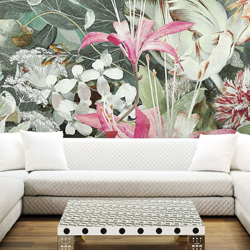 Moderne Tapete - HAVANA - LondonArt Wallpapers - Vlies / PVC / Blumen