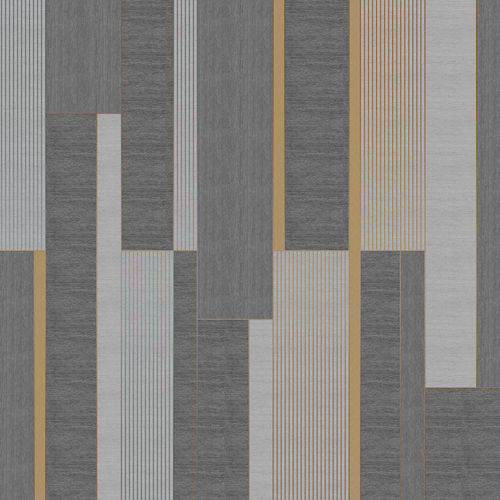 Moderne Tapete - DYNASTY RE-EDITION - LondonArt Wallpapers - Vinyl / PVC / mit geometrischen Motiven
