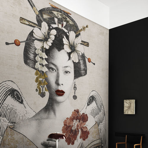 Moderne Tapete - GEISHA RE-EDITION - LondonArt Wallpapers - Vinyl / PVC / orientalisches Motiv