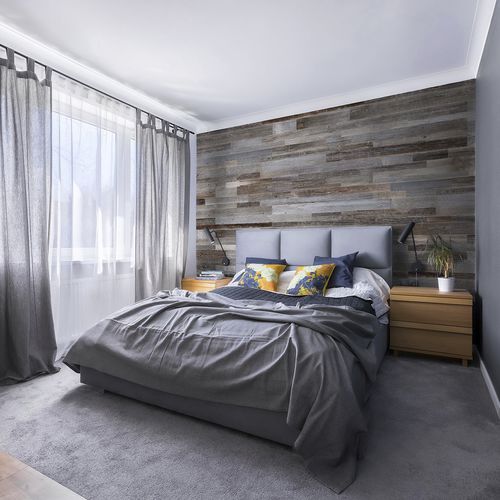 Holzpaneel für Innenausbau - SILVER - AW Latvia - Wand / aus recyceltem Holz / nachhaltig