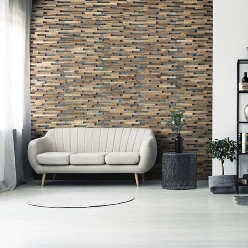 Innenbereich-Wandverkleidung - EXPO - AW Latvia - Holz / Holz / Holz