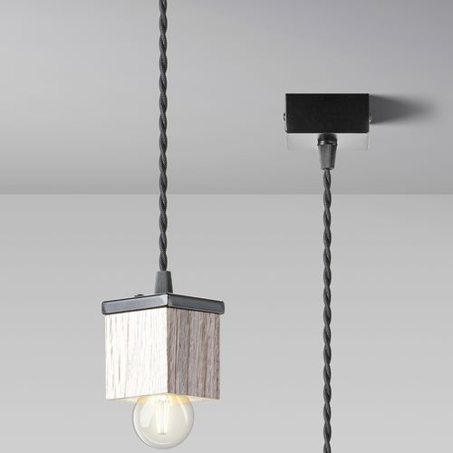 Hängelampe - GV-RW-6-7 - AW Latvia - Metall / Eiche / Holz