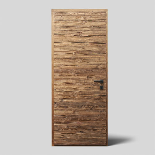 Tür für Innenbereich - ACTSDH - AW Latvia - aus recyceltem Holz / einflügelig / klassisch