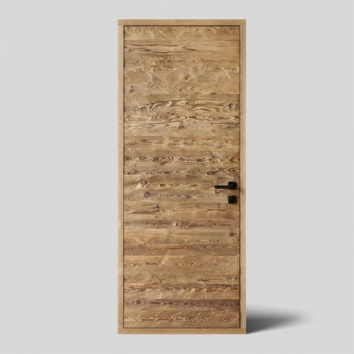 Tür für Innenbereich - ACTDH - AW Latvia - Massivholz / aus recyceltem Holz / einflügelig