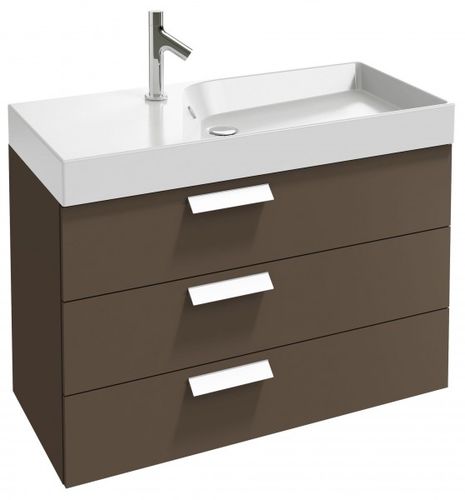 Wandhängender Waschtisch-Unterschrank - EB1310 - JACOB DELAFON - Holz / modern / mit Schubladen