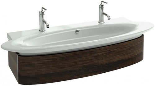Wandhängender Waschtisch-Unterschrank - EB1101 - JACOB DELAFON - Holzfurnier / modern / mit Schubladen