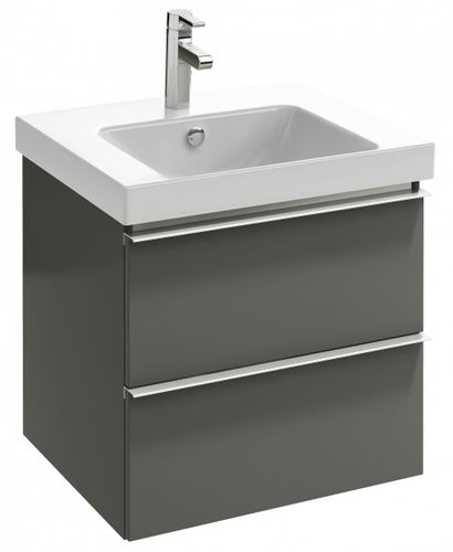 Wandhängender Waschtisch-Unterschrank - EB878 - JACOB DELAFON - melaminbeschichtet / modern / mit Schubladen