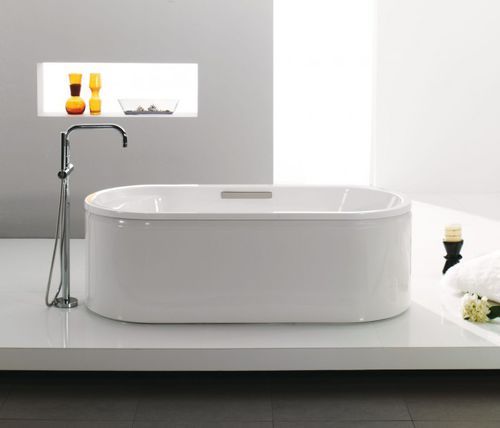 Ovale Badewanne - LOVEE: CE9287 - JACOB DELAFON - freistehend / Gusseisen / weiß