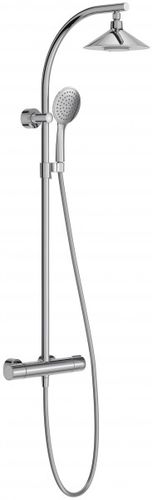 Thermostatische Duschsäule - MOXIE: E5799 - JACOB DELAFON - wandmontiert / modern / mit Handbrause