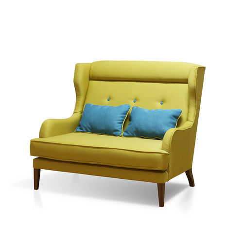 Klassisches Sofa - RIGA - HMM Ltd. - Stoff / mit Armlehnen / mit abnehmbarem Kissen