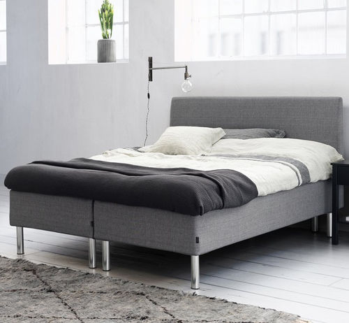 Doppelbett - FIRST NORDIC - Jensen - modern / Polster / Kopfteil