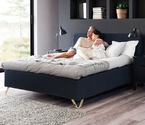 Doppelbett - PRESTIGE NORDIC SEAMLESS - Jensen - modern / Polster / Kopfteil