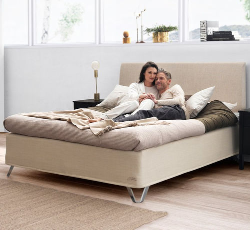 Doppelbett - SUPREME NORDIC SEAMLESS - Jensen - modern / Polster / Kopfteil