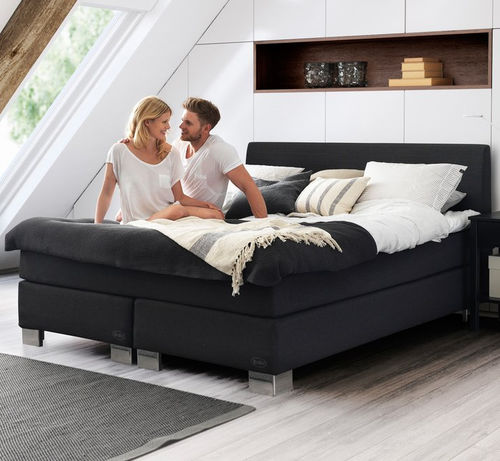 Doppelbett - DIPLOMAT CONTINENTAL - Jensen - modern / Polster / Kopfteil