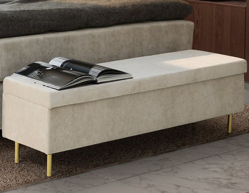 Moderner Bettbank - SATURN - Jensen - Stoff
