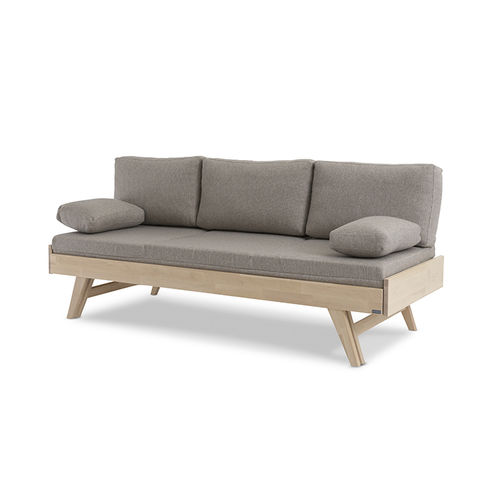 Bettsofa - NOTTE - Kiteen Huonekalutehdas Oy - modern / Stoff / weiß