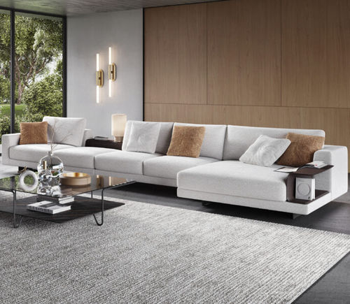 Modulsofa - CALYPSO  - OLTA - Eck / modern / Stoff