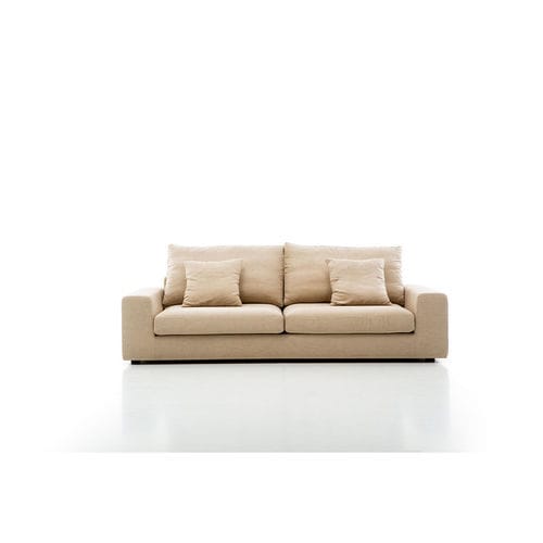 Modernes Sofa - DUO  - OLTA - Stoff / mit Armlehnen / mit abnehmbarem Kissen
