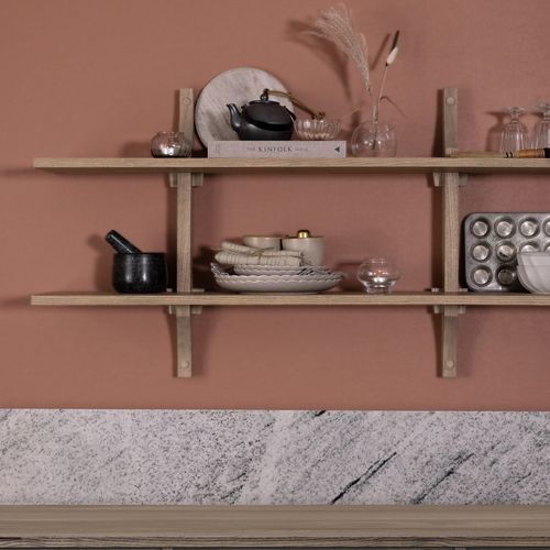 Wandmontiertes Regal - OPTIC - Kristensen & Kristensen A/S - modern / Holz