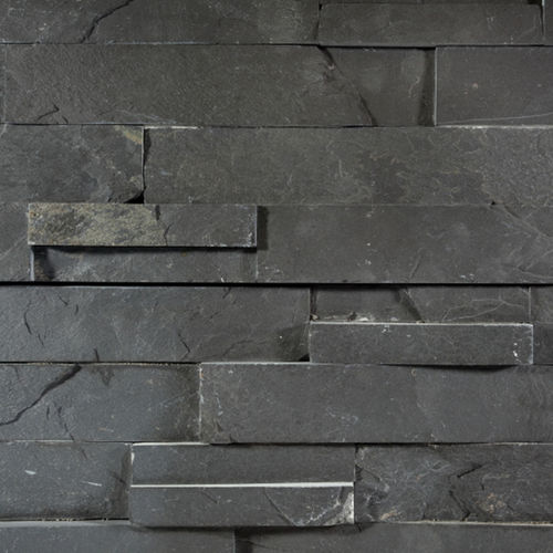 Naturstein-Verblender - GIZA BLACK - Marmotex SRL - für den Innenraum / modern / 3D