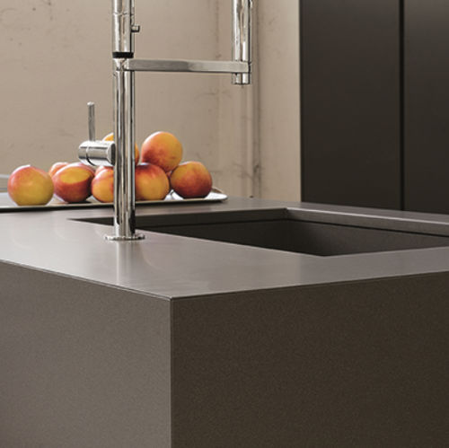 Naturstein-Arbeitsplatte - PACIFIC GREY - Marmotex SRL - für Gewerbegebrauch / für Küche / grau