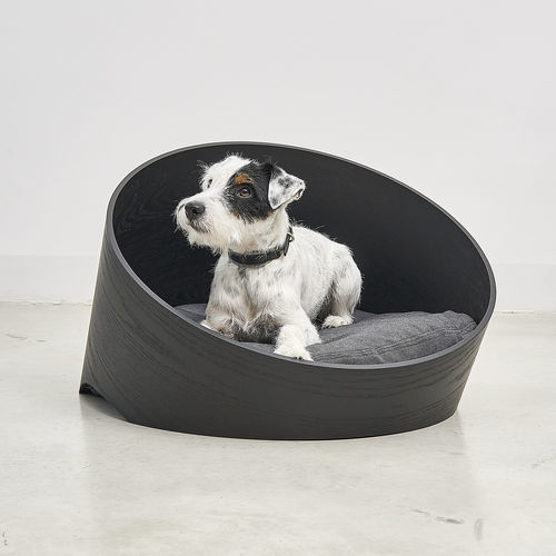 Sperrholz-Hundekorb - COVO - MiaCara - Polyester / S