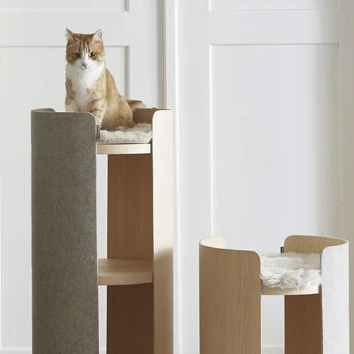 Polyester-Katzenkissen - TORRE - MiaCara - weiß