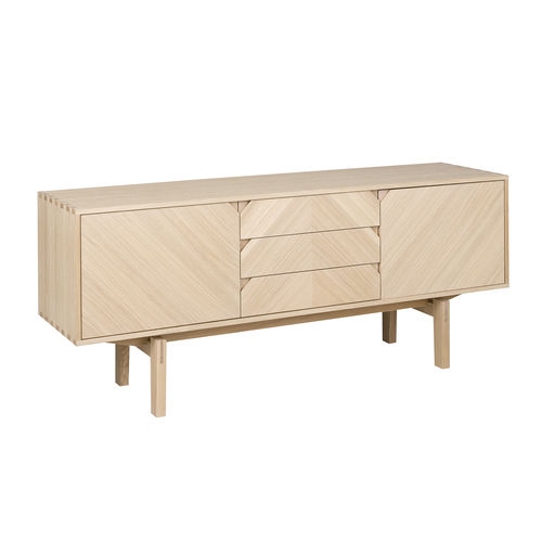 Sideboard / skandinavisches Design - GALAXY - PBJ Mobler ApS - Eiche / Nussbaum / Massivholz