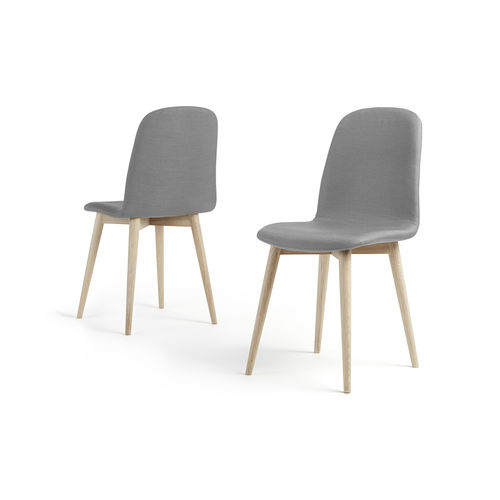 Esszimmerstuhl / skandinavisches Design - BASIC 2 CLASSIC - PBJ Mobler ApS - für den Innenraum / Stoff / Gestell aus Massivholz
