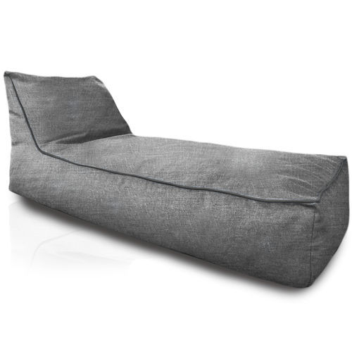 Moderner Sitzsack - Bingo Lounger - POUFOMANIA - Stoff / expandiertes Polystyrol (EPS) / mit abnehmbarem Bezug