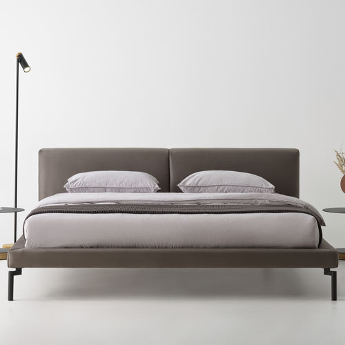 Doppelbett - CANELLI - ZEGEN - modern / Polster / Kopfteil
