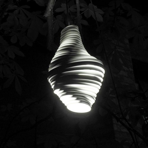 Hängelampe - BUMBLEBEE - Hi Project srl - Brillamenti - Edelstahl / originelles Design / mit Kabel