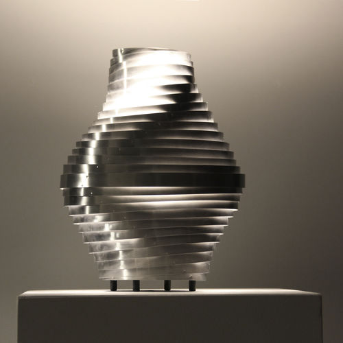 Tischlampe - BUMBLEBEE - Hi Project srl - Brillamenti - Edelstahl / originelles Design / mit Kabel