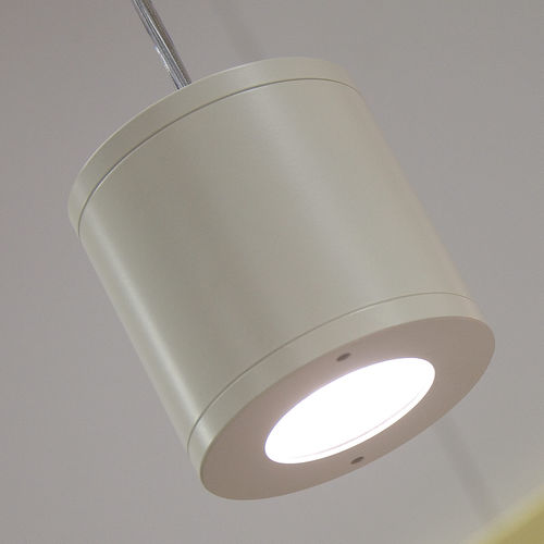 Hängelampe - CILINDRETTO - Hi Project srl - Brillamenti - Aluminium / Polycarbonat / modern