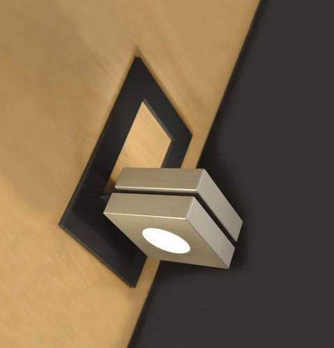 Moderne Wandleuchte - KLAS INCORNICIATA - Hi Project srl - Brillamenti - für den Innenraum / für Außenbereich / Aluminium