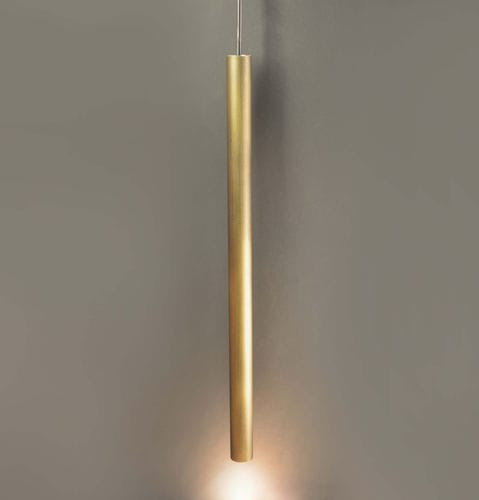 Hängelampe - Cilindretto Mini - Hi Project srl - Brillamenti - Aluminium / minimalistisches Design / mit Kabel