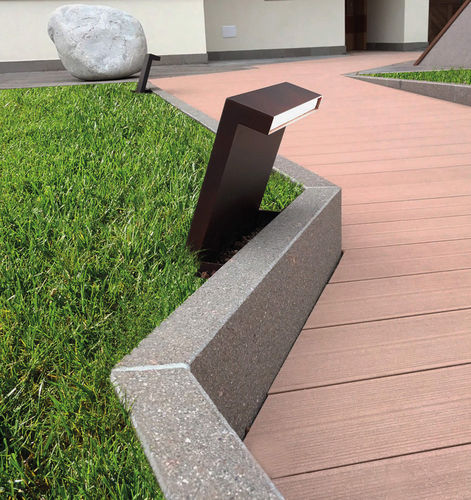 Leuchtpoller für Garten - Elle - Hi Project srl - Brillamenti - modern / Edelstahl / Polycarbonat