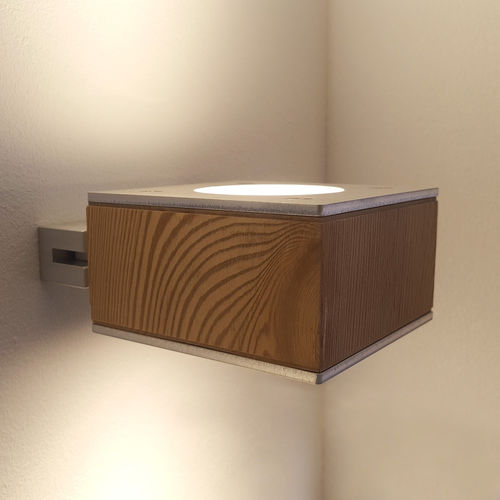 Moderne Wandleuchte - KLAS LEGNO - Hi Project srl - Brillamenti - für den Innenraum / für Außenbereich / Aluminium