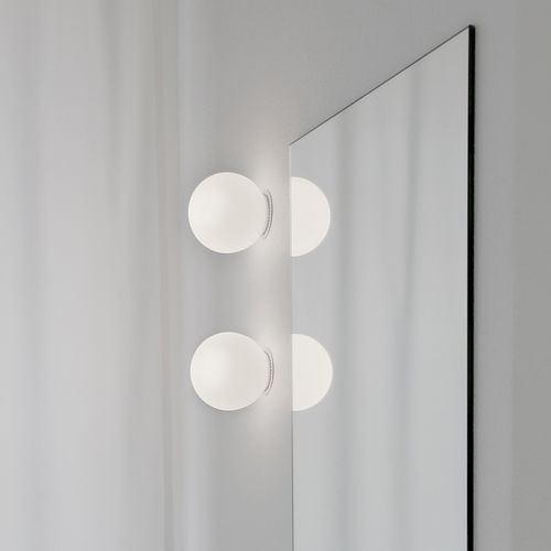 Moderne Wandleuchte - ZBOWL - Hi Project srl - Brillamenti - für den Innenraum / Aluminium / geblasenes Glas