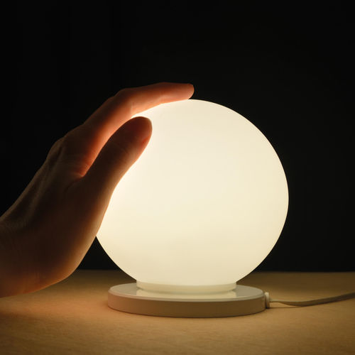 Tischlampe - ZBOWL - Hi Project srl - Brillamenti - geblasenes Glas / modern / mit Kabel
