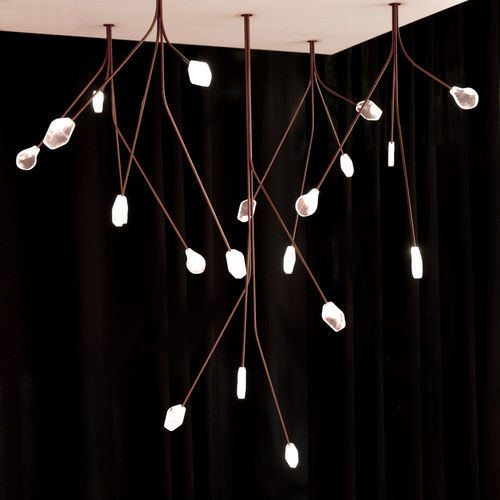 Hängelampe - Petalo - Hi Project srl - Brillamenti - Messing / Muranoglas / modern