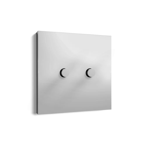 Druckschalter - IC3430 - ICÓNICO - Einbau / doppelt / Metall
