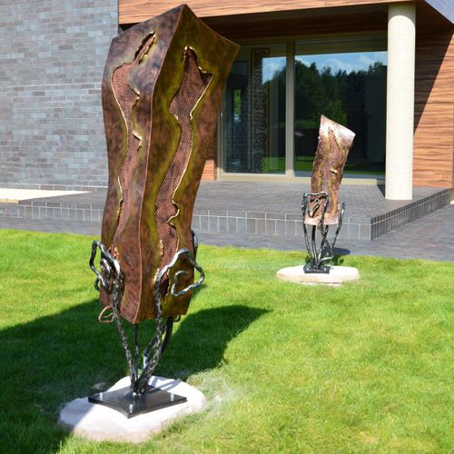 Leuchtpoller für Garten - 06 - La Forge Artistique - Stil / Metall