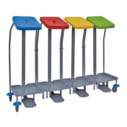 Abfallwagen - LINEN 24 - IPC - für Gewerbegebrauch / Polypropylen