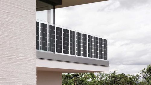 Monokristallines Photovoltaik-Modul - a2 solar - flexibel / BIPV / für Balkon