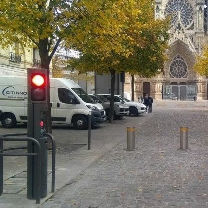 Steuerungsstele - CITILIUM - CITINNOV - für versenkbare Poller / für öffentliche Bereiche