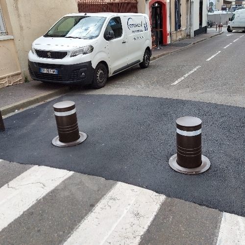 Zutritts-Sperrpfosten - SUMO-AB - CITINNOV - stationär / abnehmbar / versenkbar