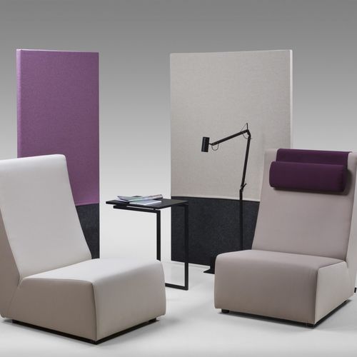 Moderner Kaminsessel - HAI - Standard AS - Stoff / Kopfstütze / Polster